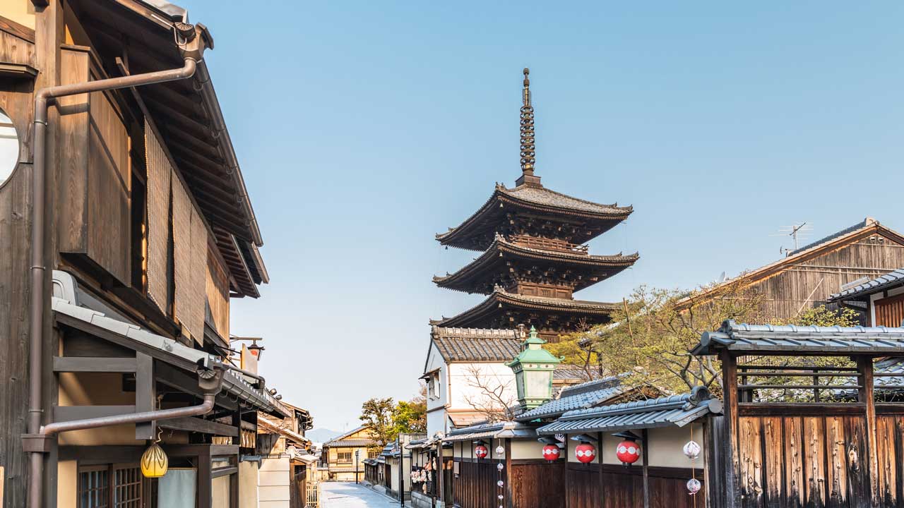 京都市街地の画像